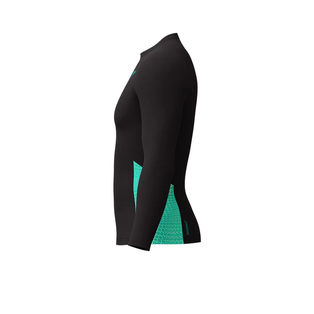 SPEEDO Men Rashguard Endurance+ Long Sleeve Splice Black - SP111SP794EKTH
