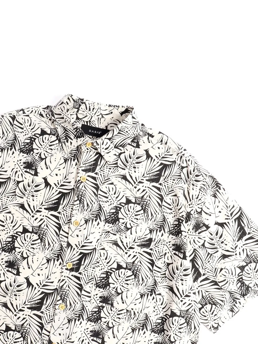 OASIS Men's Short sleeve Shirt Black