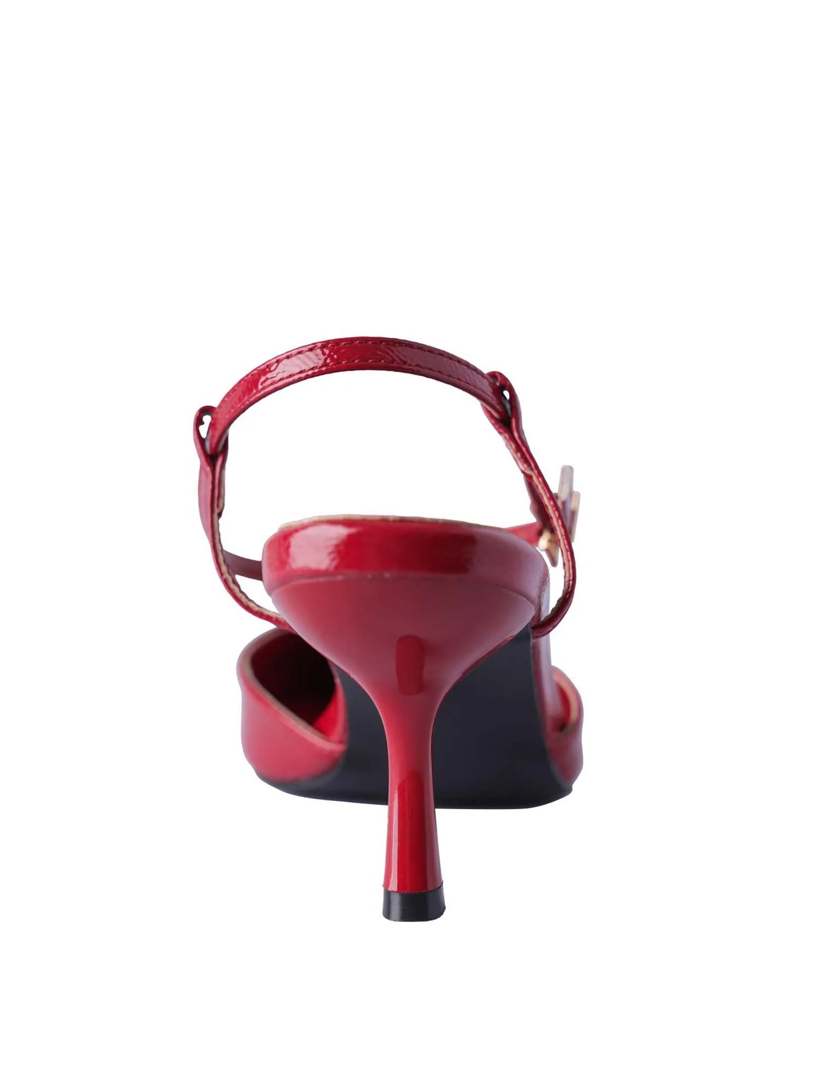 VILLAINS SF ASTRA Women's Heeled Sandals BURGUNDY