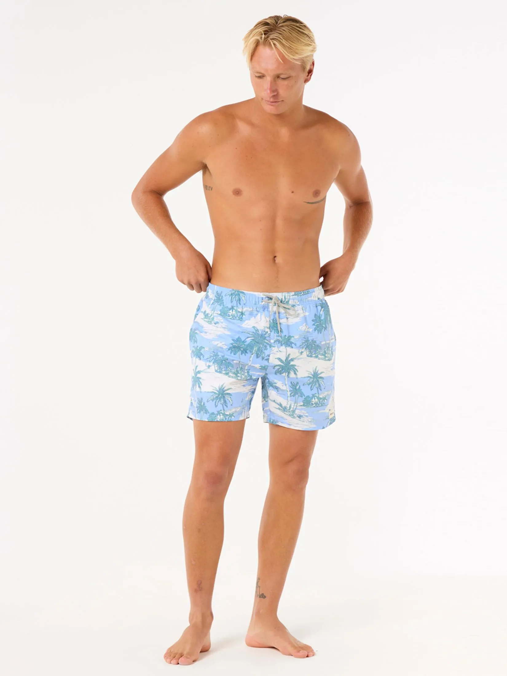 RIP CURL Men Boardshorts Dreamers Volley Sky Blue