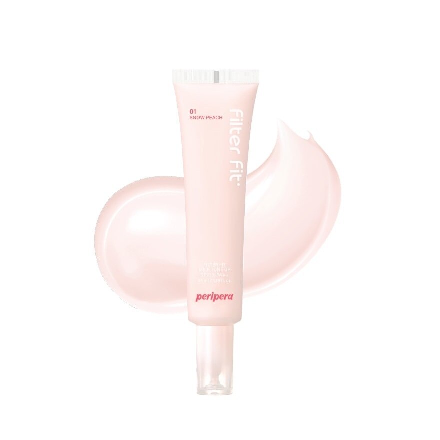 Peripera Filter Fit Milk Tone Up SPF30 PA++ 35ml. 01 Snow Peach - 01 Snow Peach