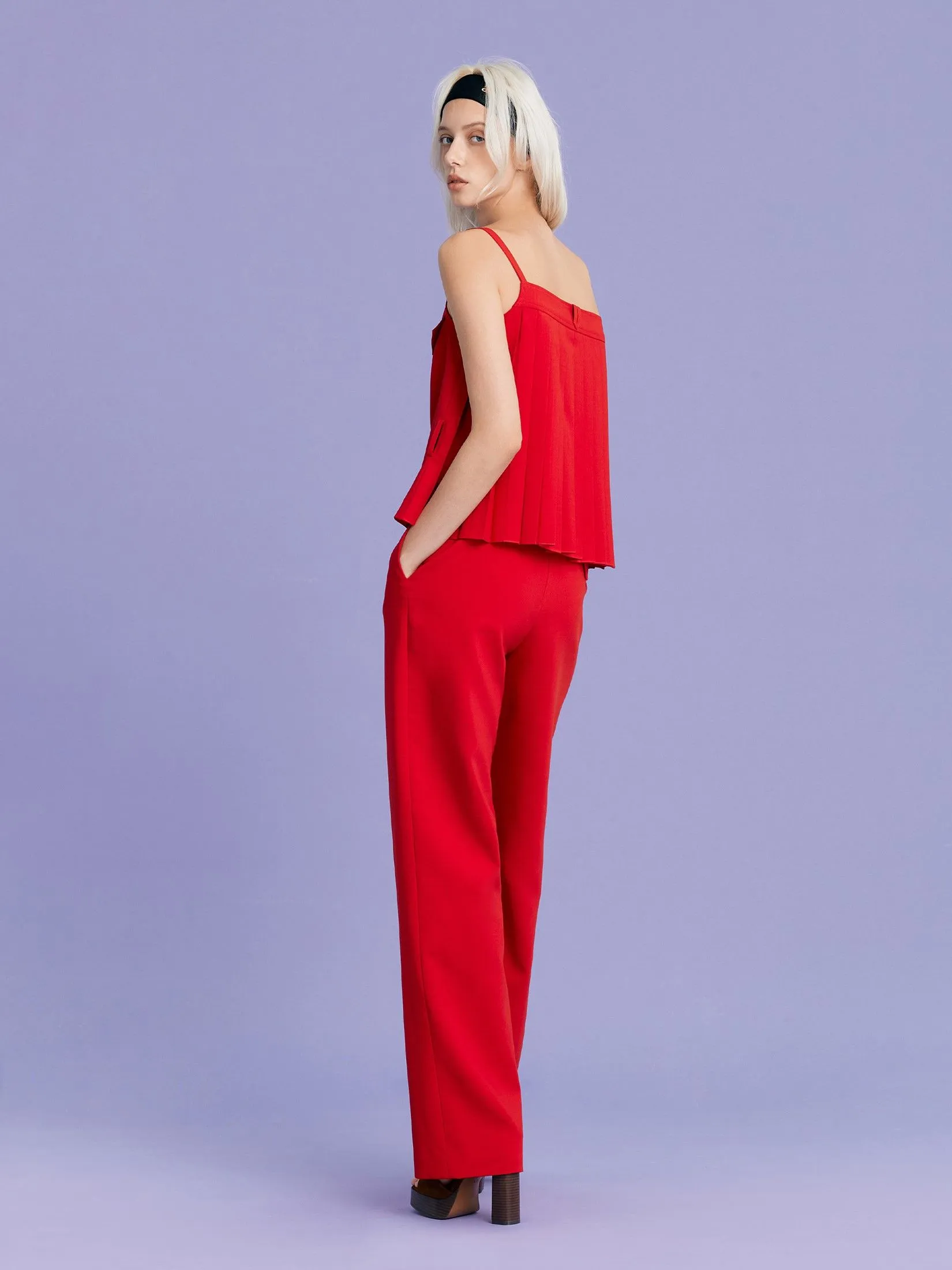 ASV (AW24)Judith Classic Women Pants Red