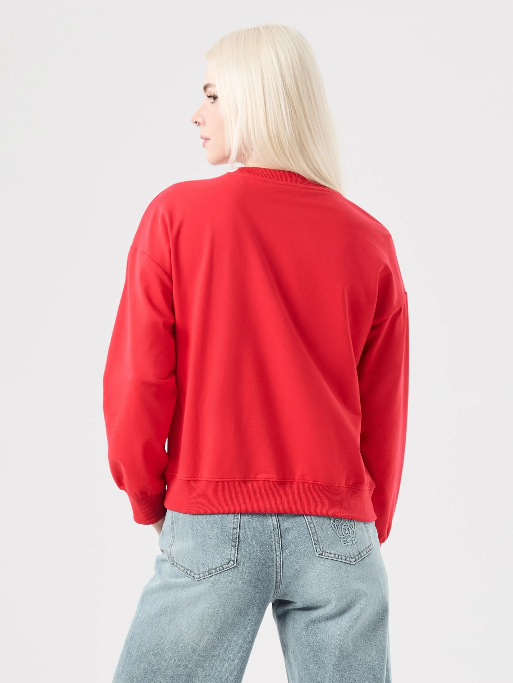 ESP Sweatshirt Women Red