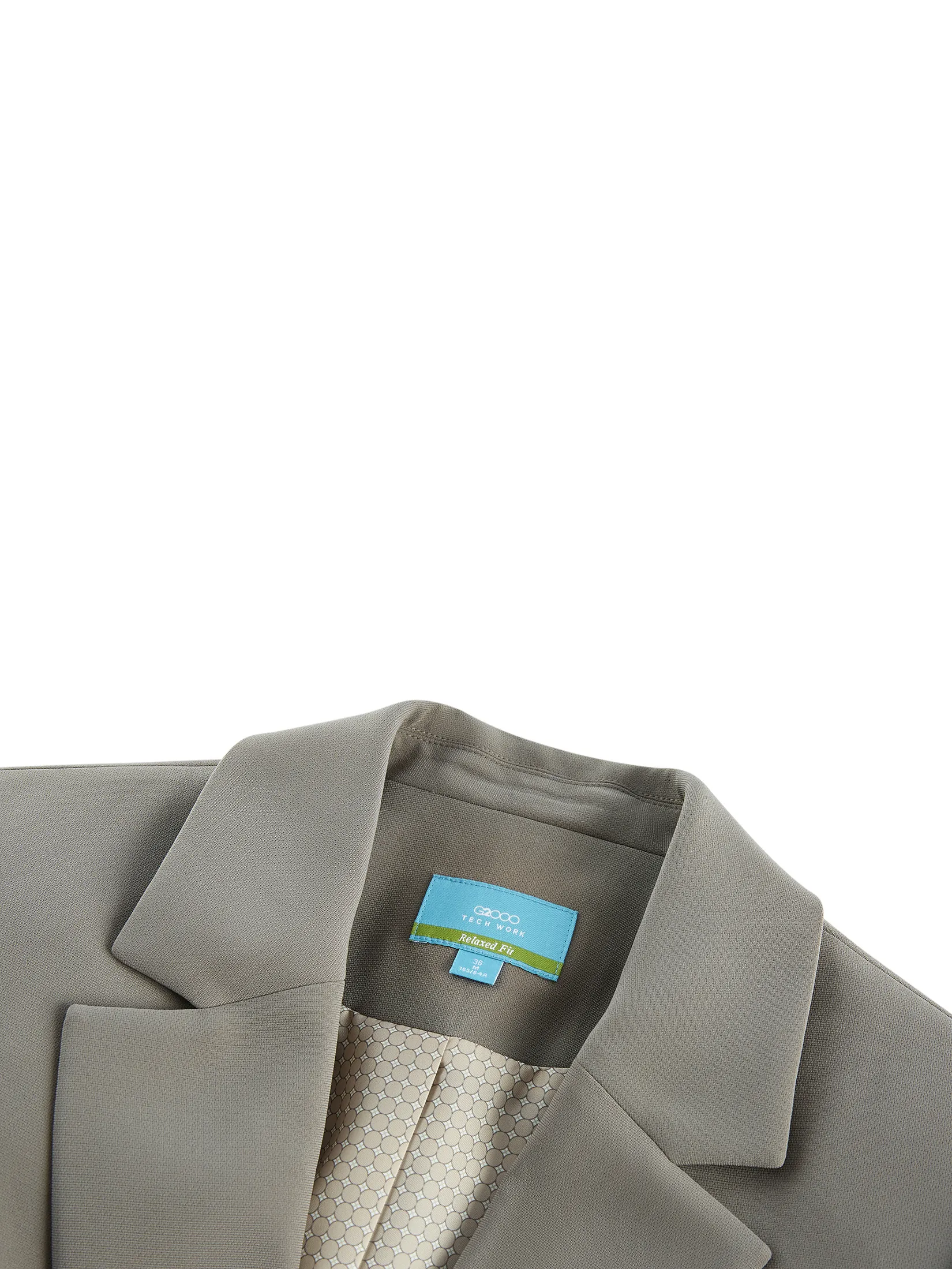 G2000 Women Clothing Multi-Way Stretch Suit Blazer  Relaxed Fit - Grey