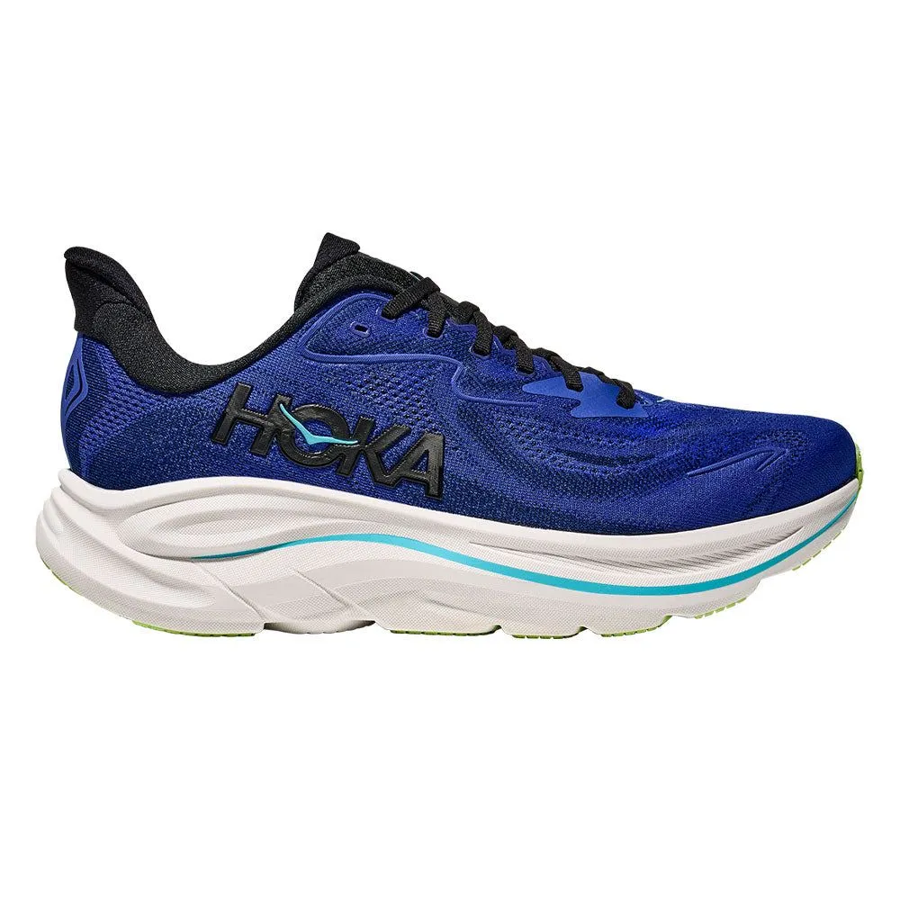 HOKA Men Running Shoes Clifton 10 Wide Blue - HO229SH159ELTH