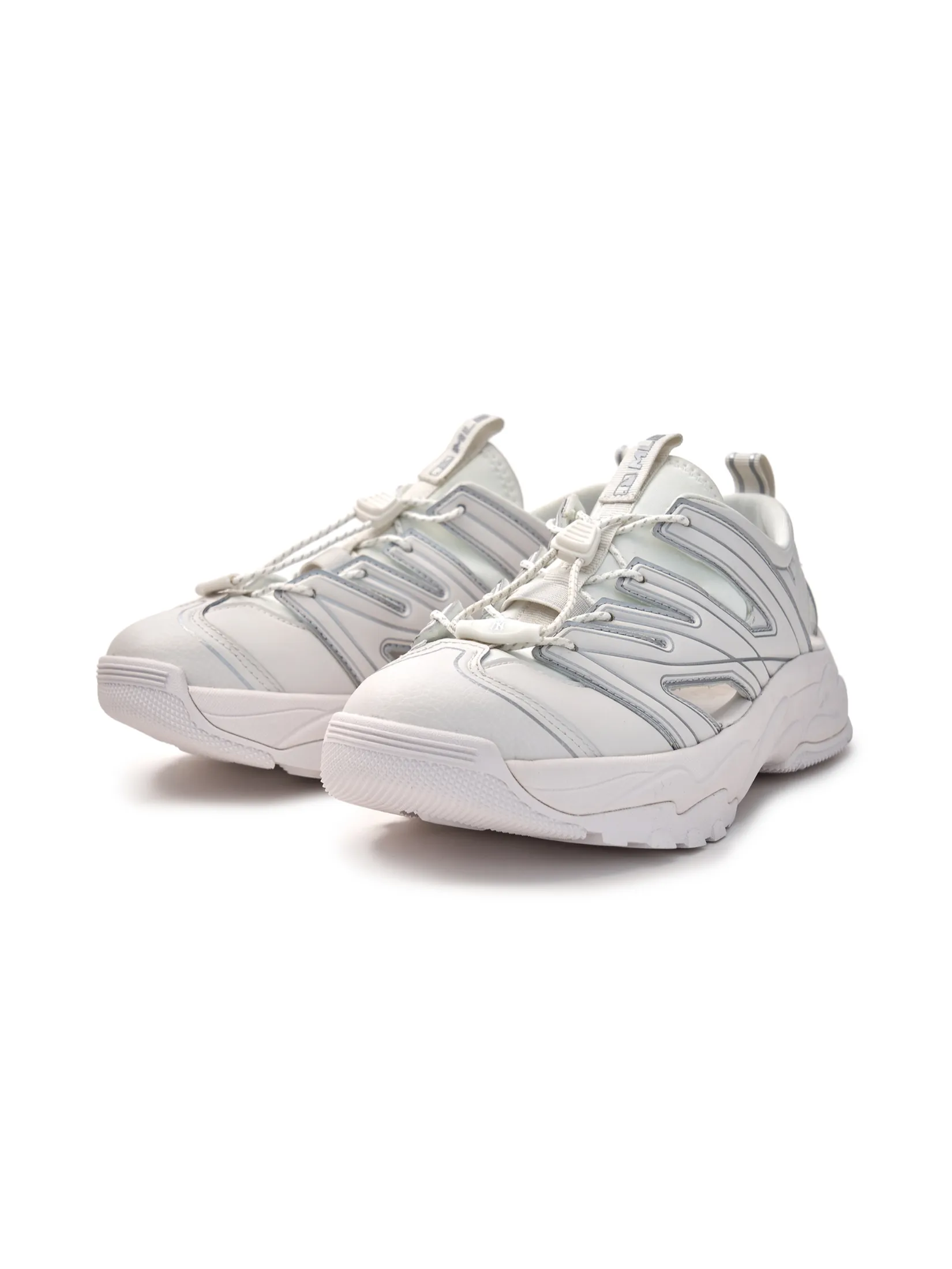 MLB Sandals Unisex Bigball Chunky Field Mask Model 3ASDC0153 50WHS Off White