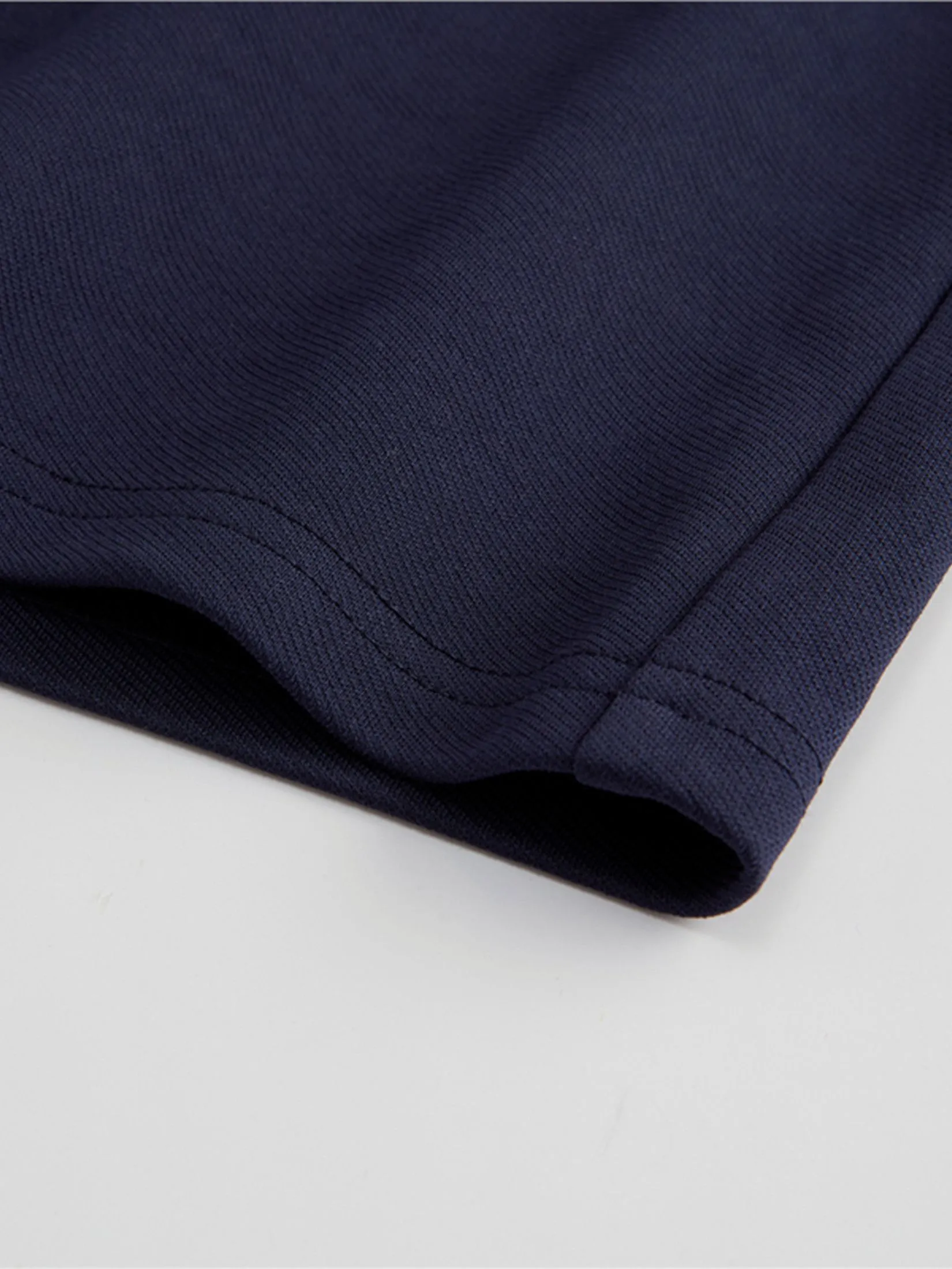 GIORDANO Men's Drawstring elastic waist shorts (Online Exclusive) Signature Navy