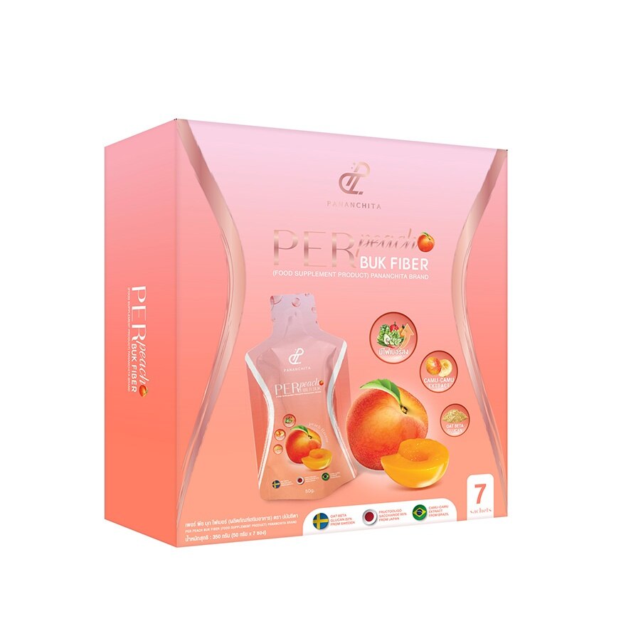 Pananchita Per Peach Buk Fiber 7 Sachets