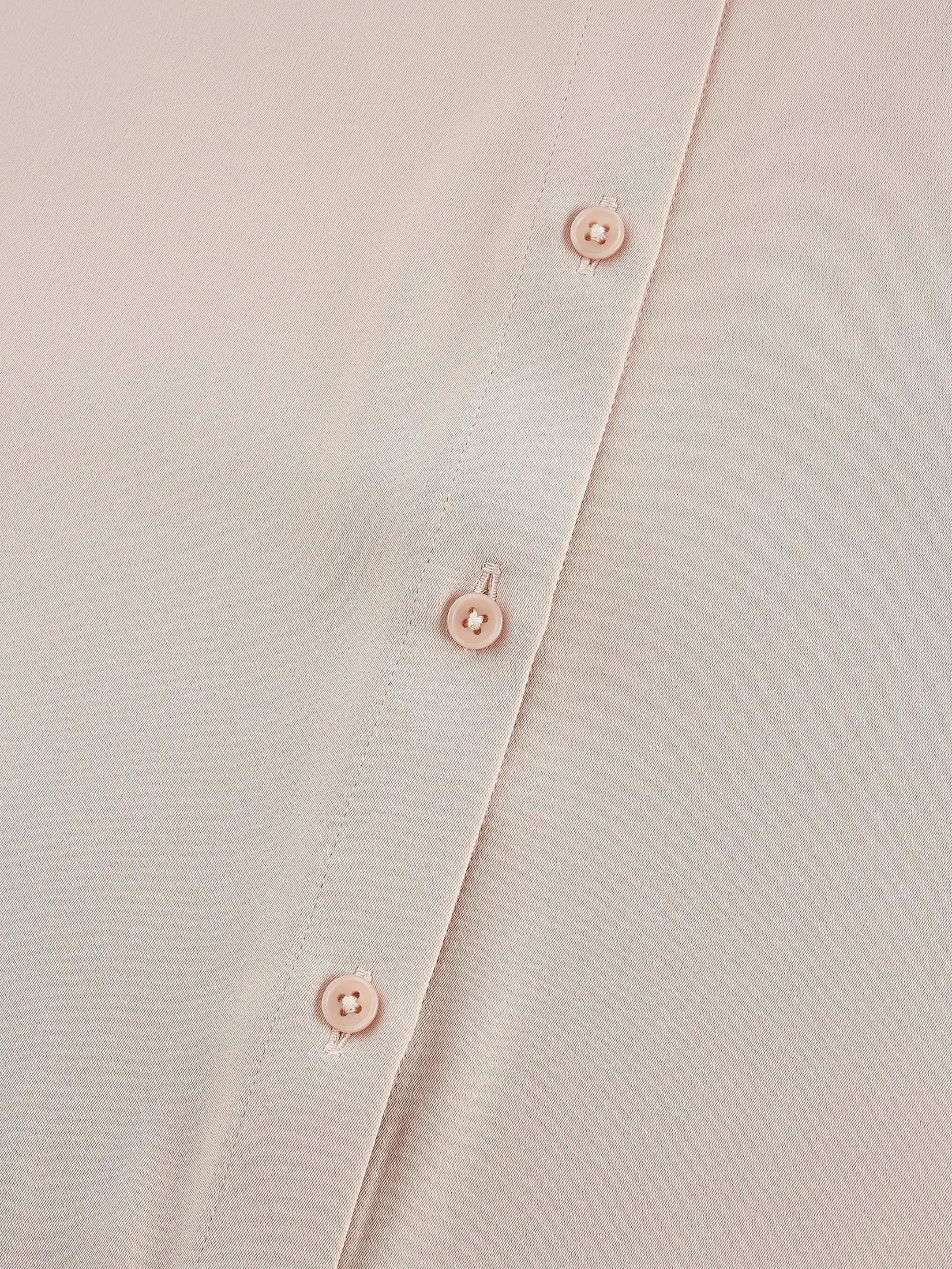 G2000 Women Clothing Satin Blouse With Detachable Bow  Regular Fit - pink