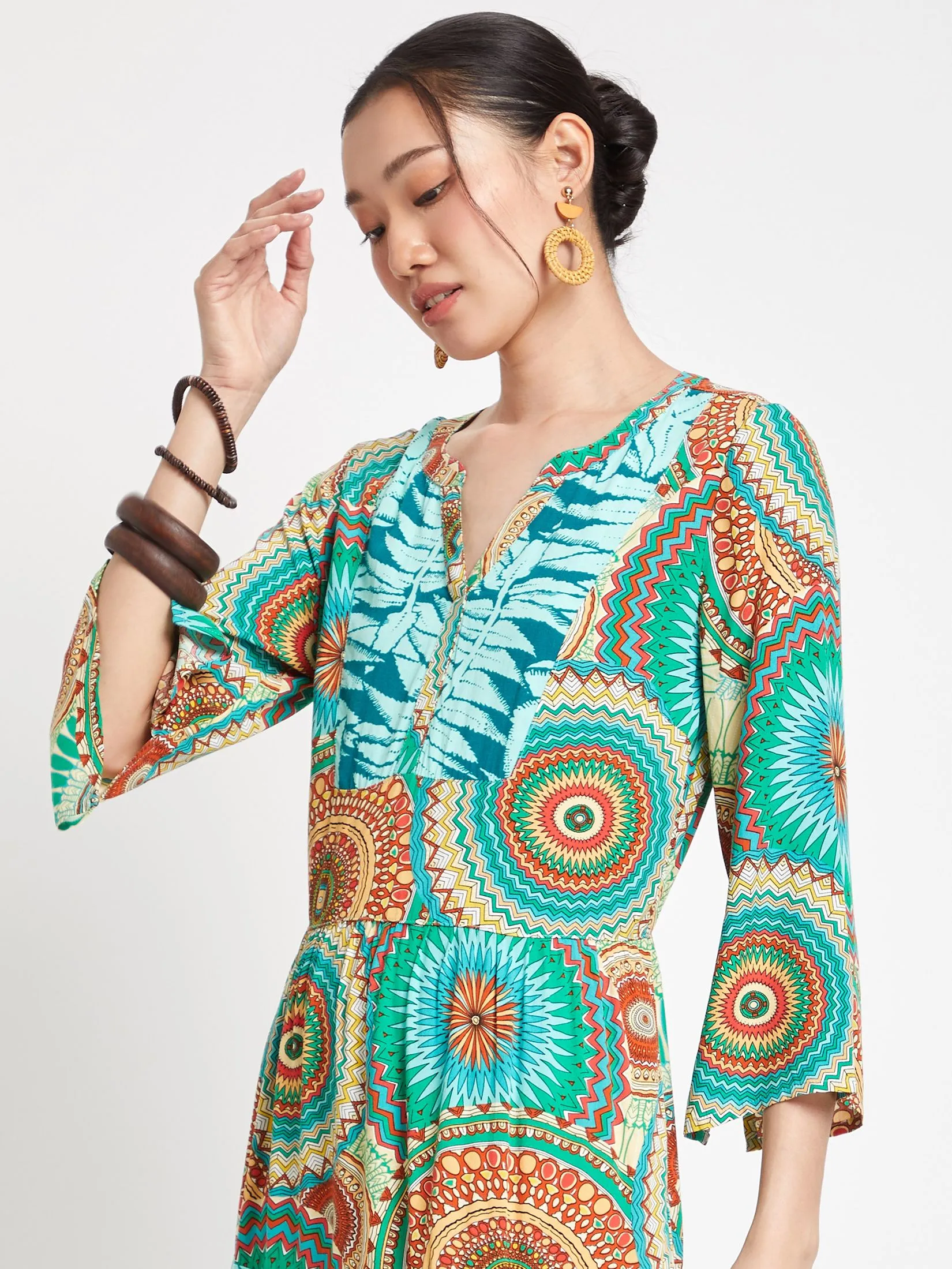 JOURNAL Women Dress Long Sleeves