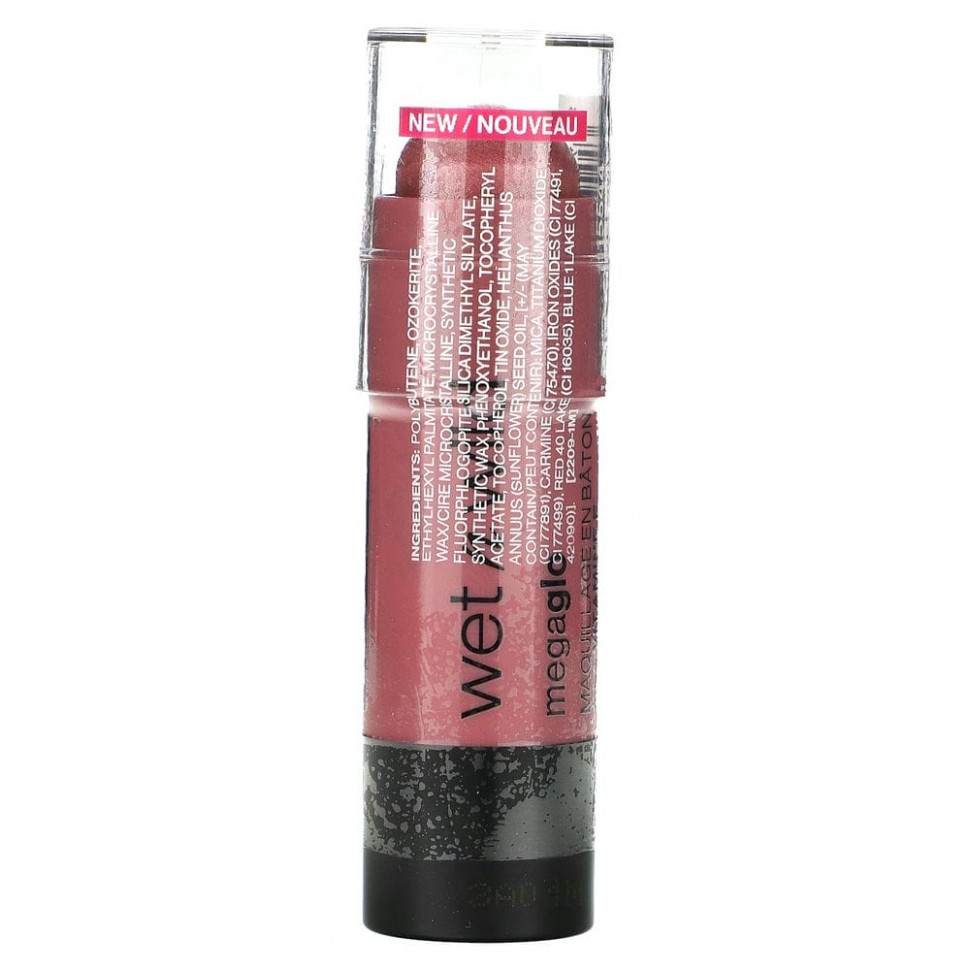 wet n wild, Megaglo, румяна-стик для макияжа с витамином Е, пыльно-розовый, 6 г (0,21 унции)