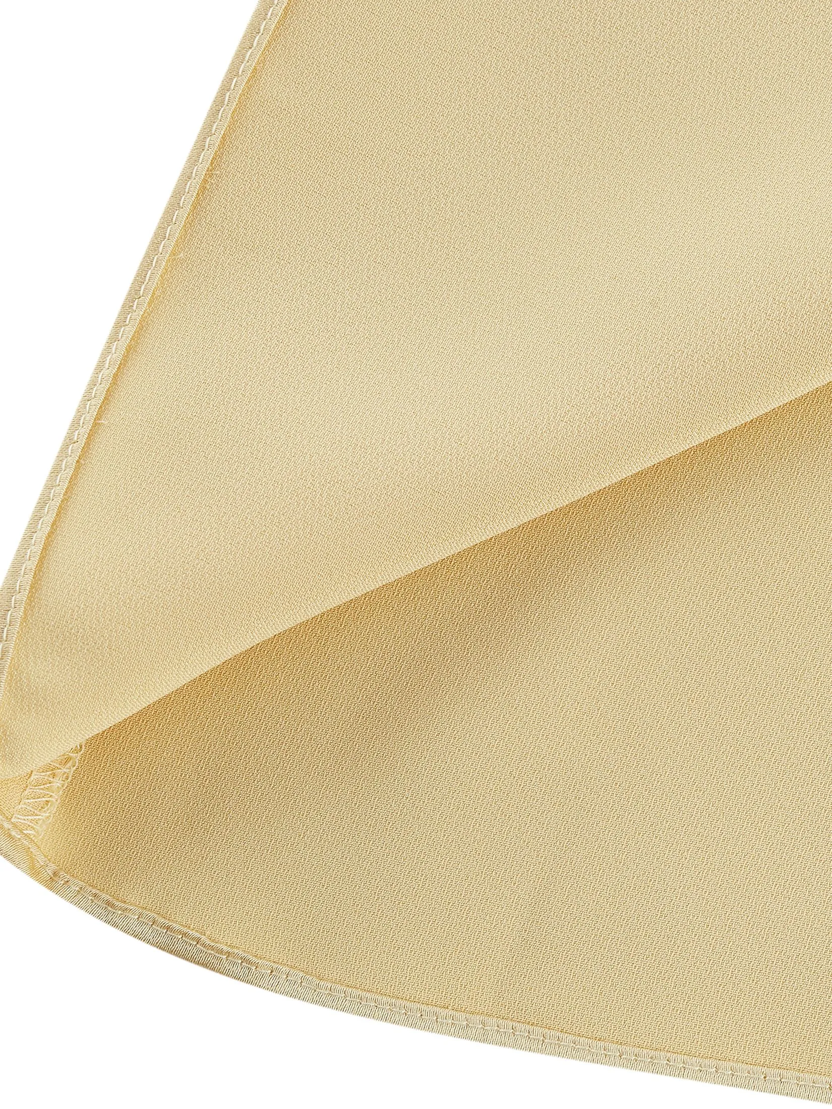 G2000 Women Clothing Poly Satin Layered Blouse Regular Fit - beige