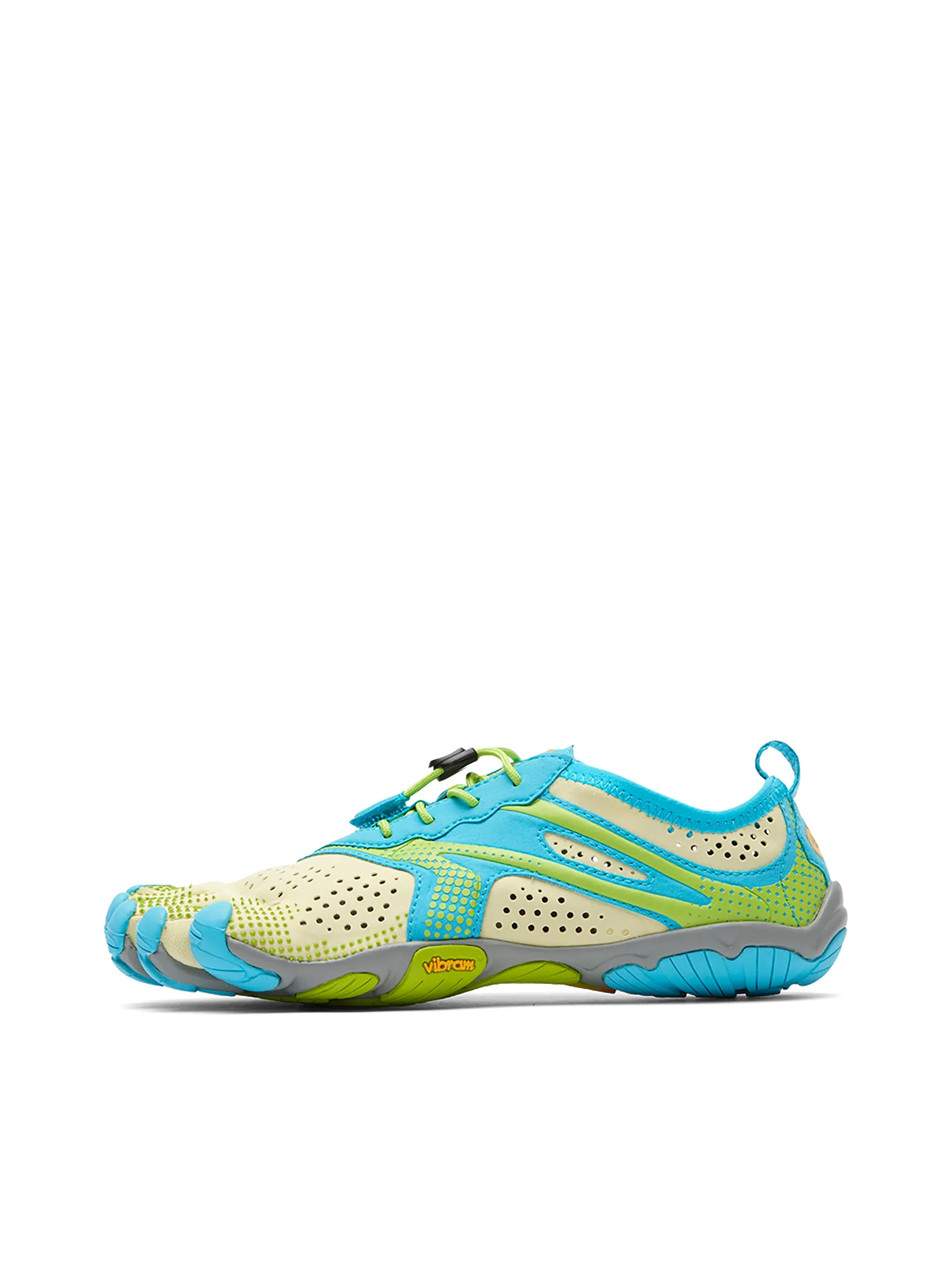 VIBRAM FIVEFINGERS Women Running Shoes VFF V-Run Lime/Blue