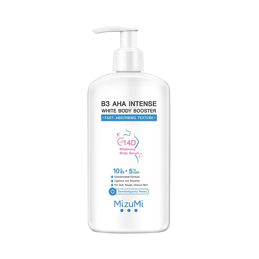 MizuMi B3 AHA  White Body Serum Booster 250 ml.