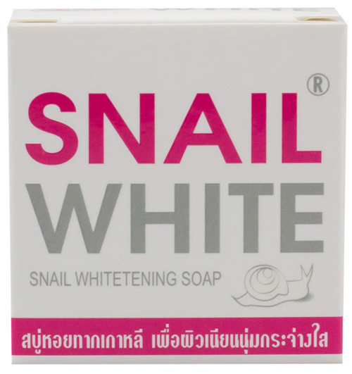 Отбеливающее мыло с муцином улитки Snail White 70 гр