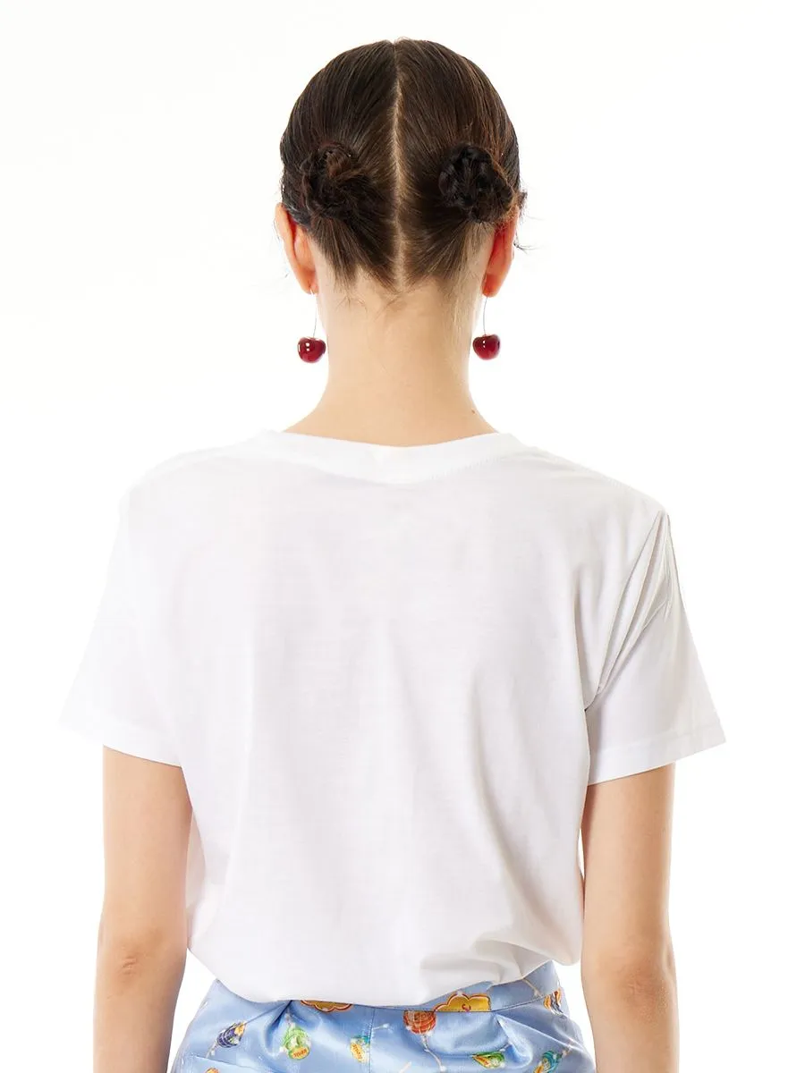 ICONIC WOMAN WHITE DELICA T-SHIRT