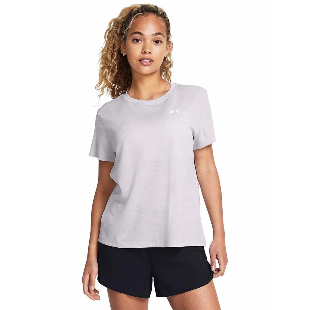 UNDER ARMOUR Women Training T-Shirt Tech™ Textured Grey - UN127AP098EFTH