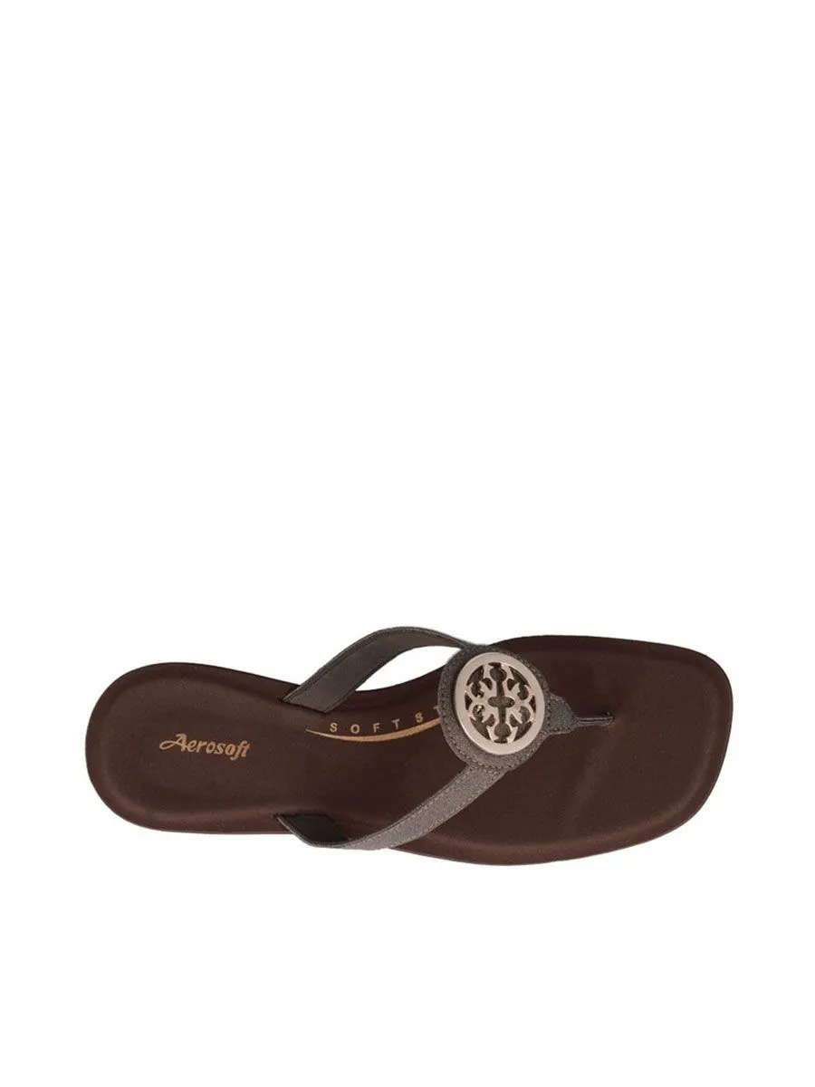 AEROSOFT Flip Flop FW8064 Brown