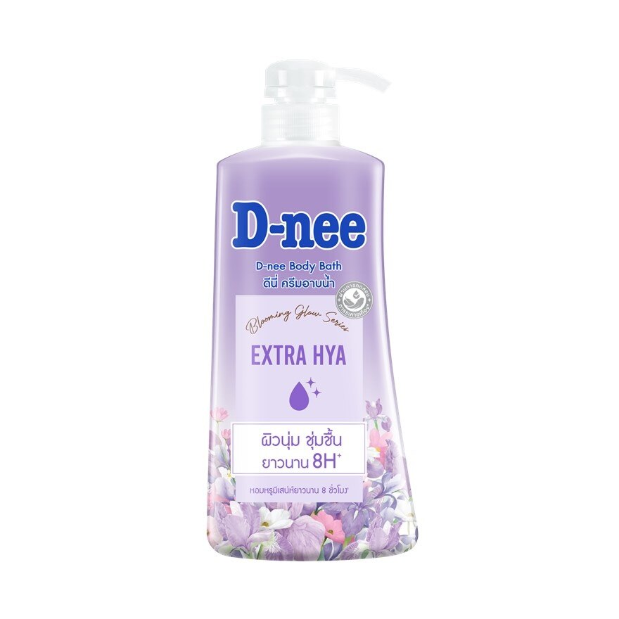 D-nee Body Bath Extra Hya 450 Ml. ครีมอาบน้ำ ผิวนุ่ม ชุ่มชื้น อิ่มน้ำ