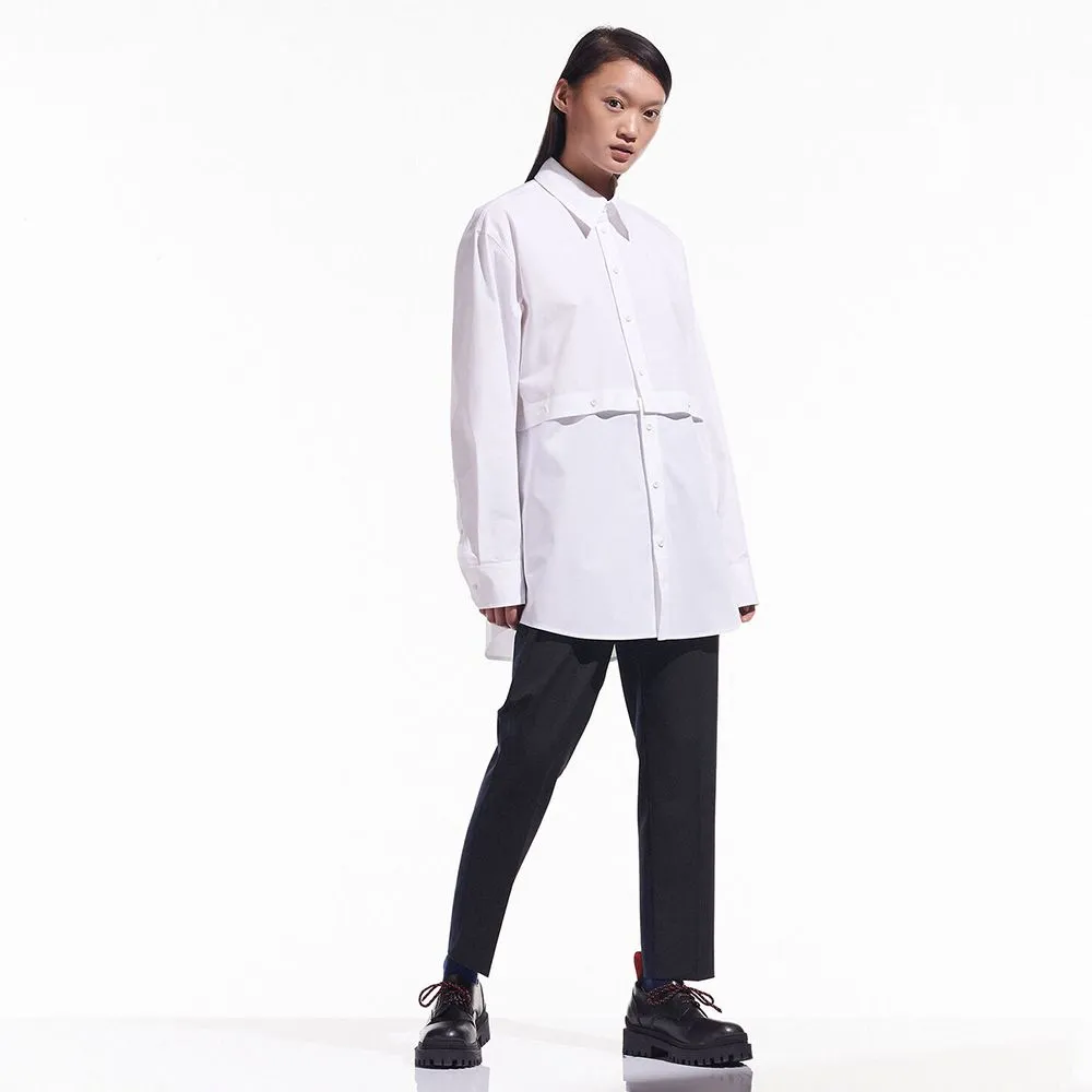 KARL LAGERFELD CARA LOVES KARL Transformer Women Shirt White