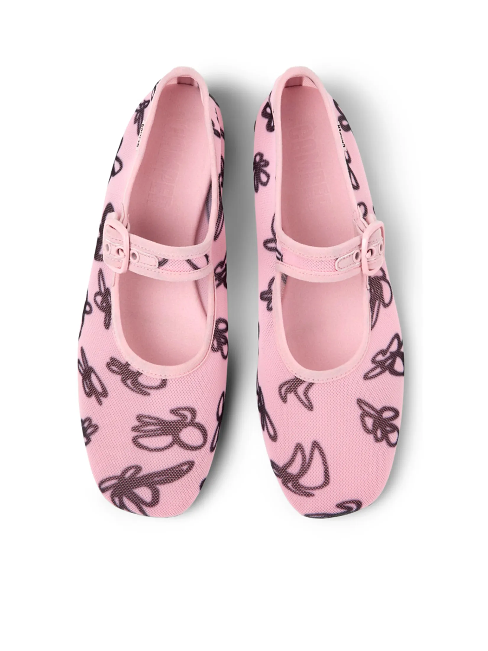 CAMPER Women Ballerina Shoes Casi Myra Pink