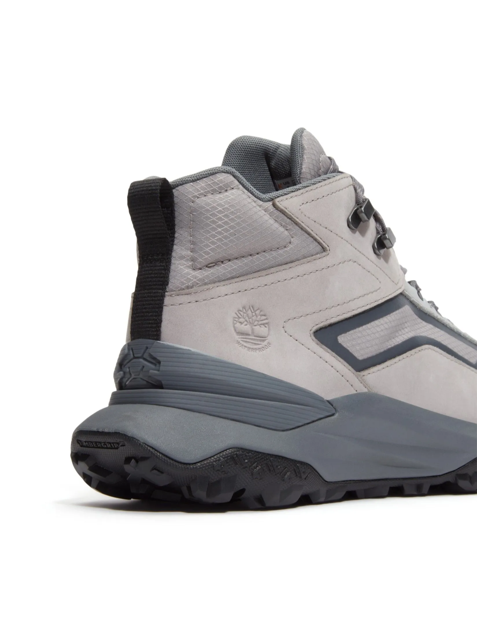 TIMBERLAND Men's Motion Access Mid Lace Up Hiking boot MEDIUM GREY RIPSTOP