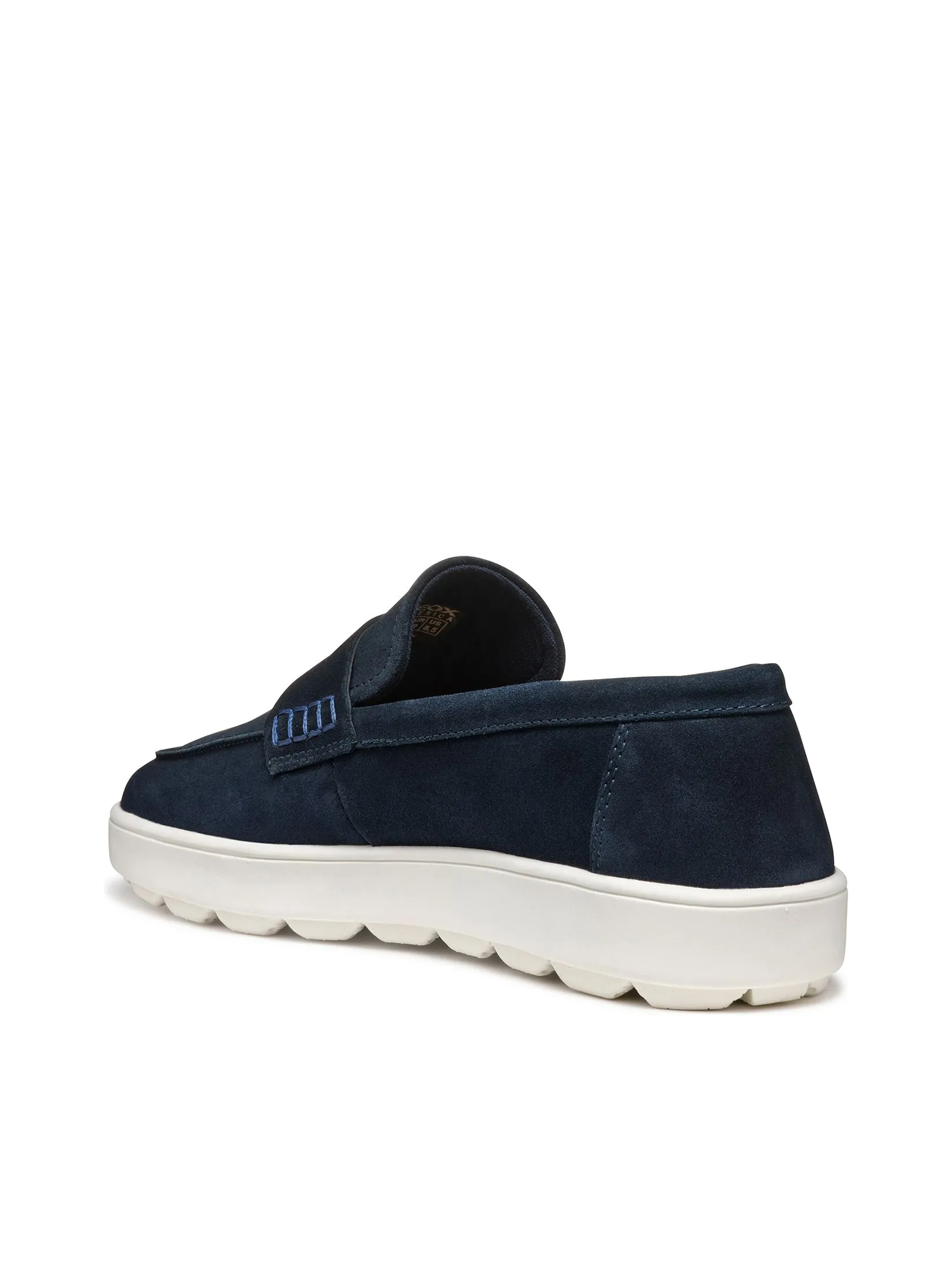 GEOX Men Leather Shoes Moccasins Spherica Ecub-1 2SS2