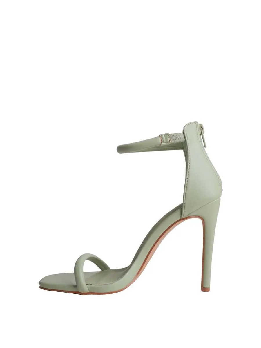VILLAINS SF ARLENE Women's Heeled Sandals LIGHT GREEN