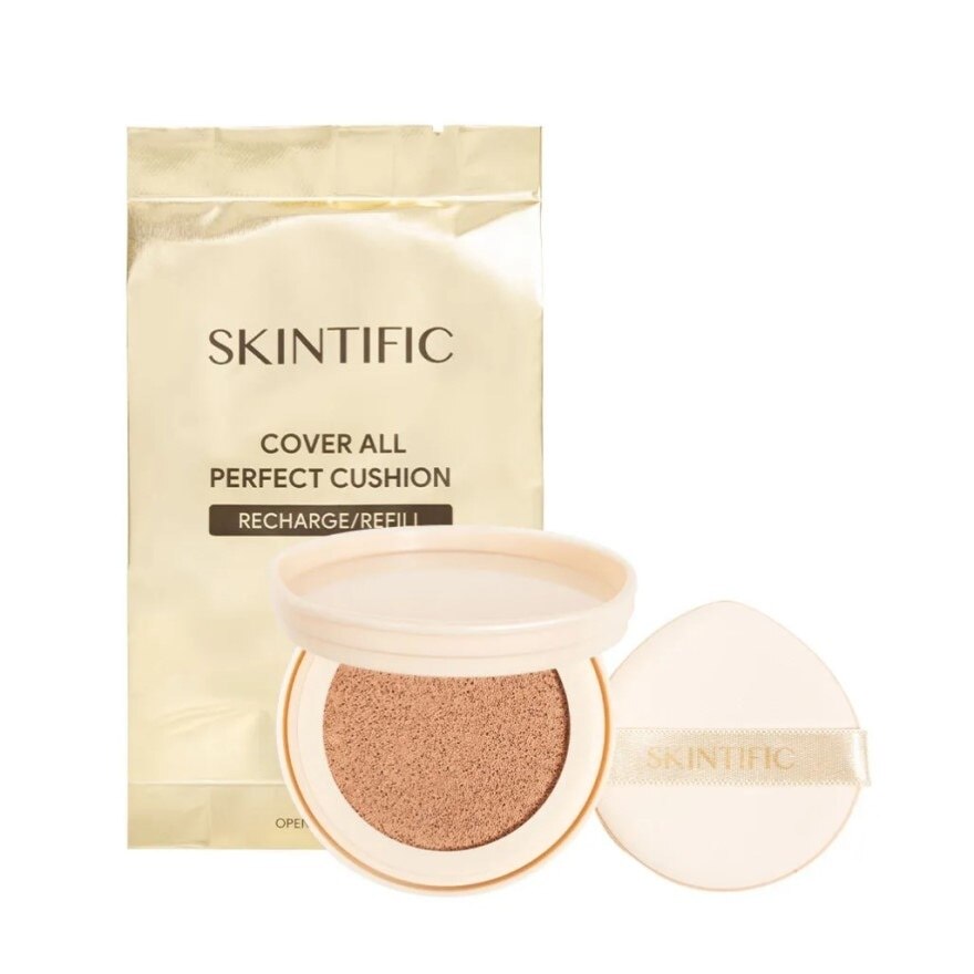Skintific Cover All Perfect Cushion Refill SPF 35 PA++++ 03 PETAL - 03 Petal
