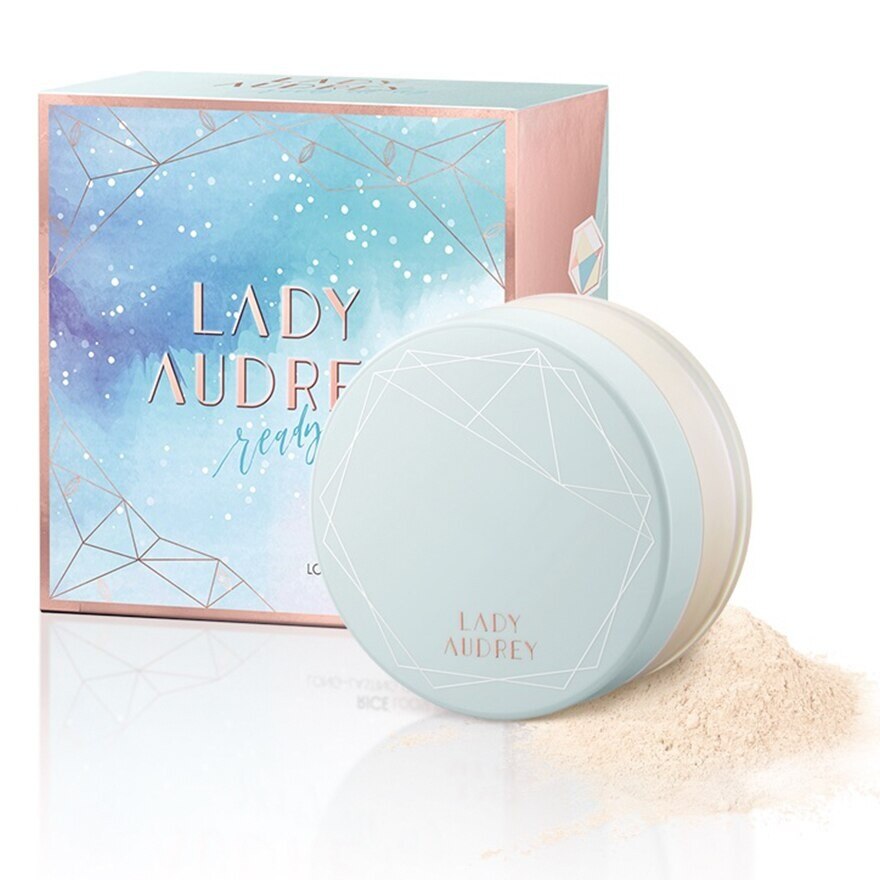 LadyAudrey Loose Powder 002Vanilla 6.5g - 001 peach Parfait