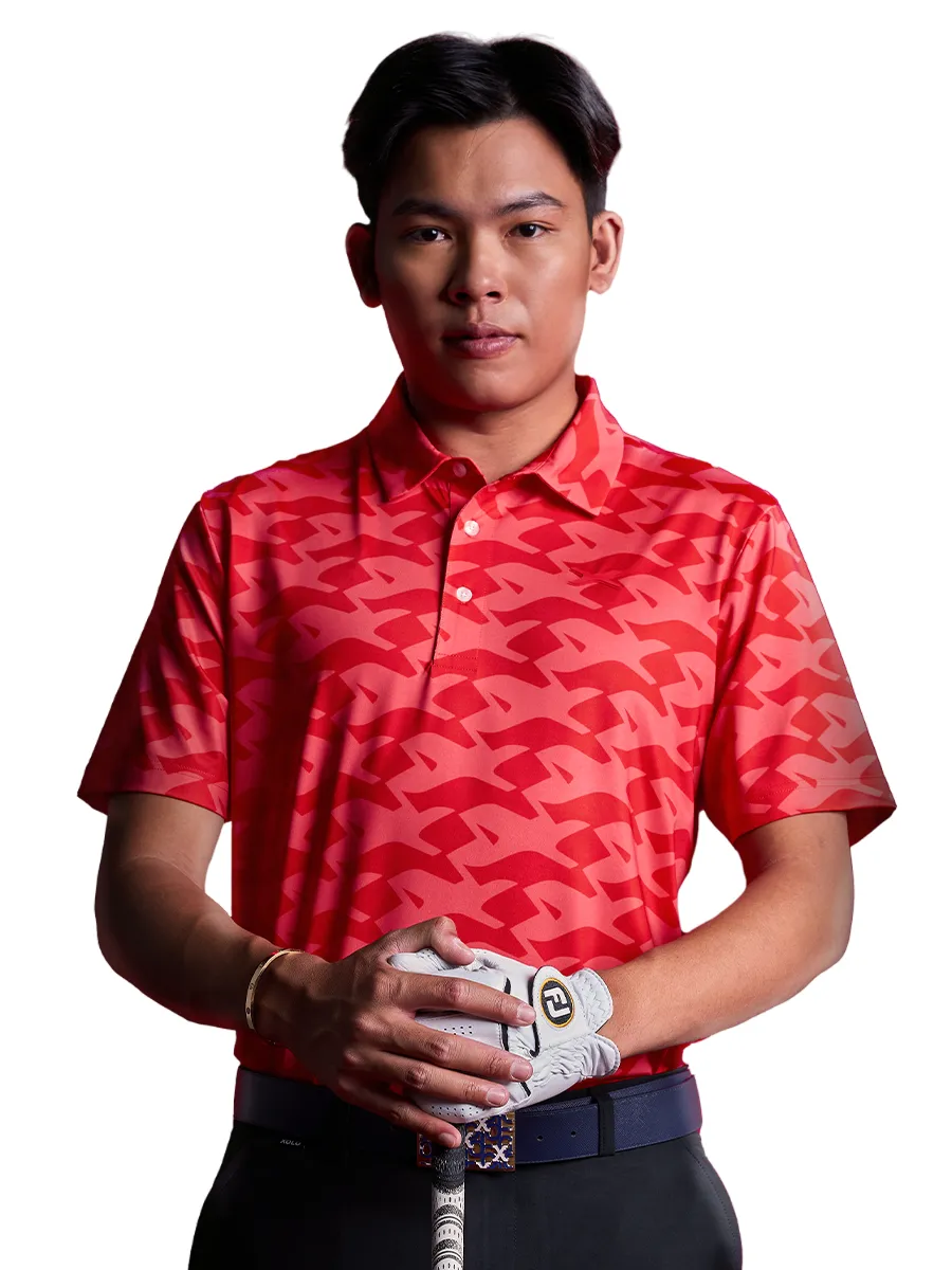 XOLO Red MEN MIRAGE POLO (040094)