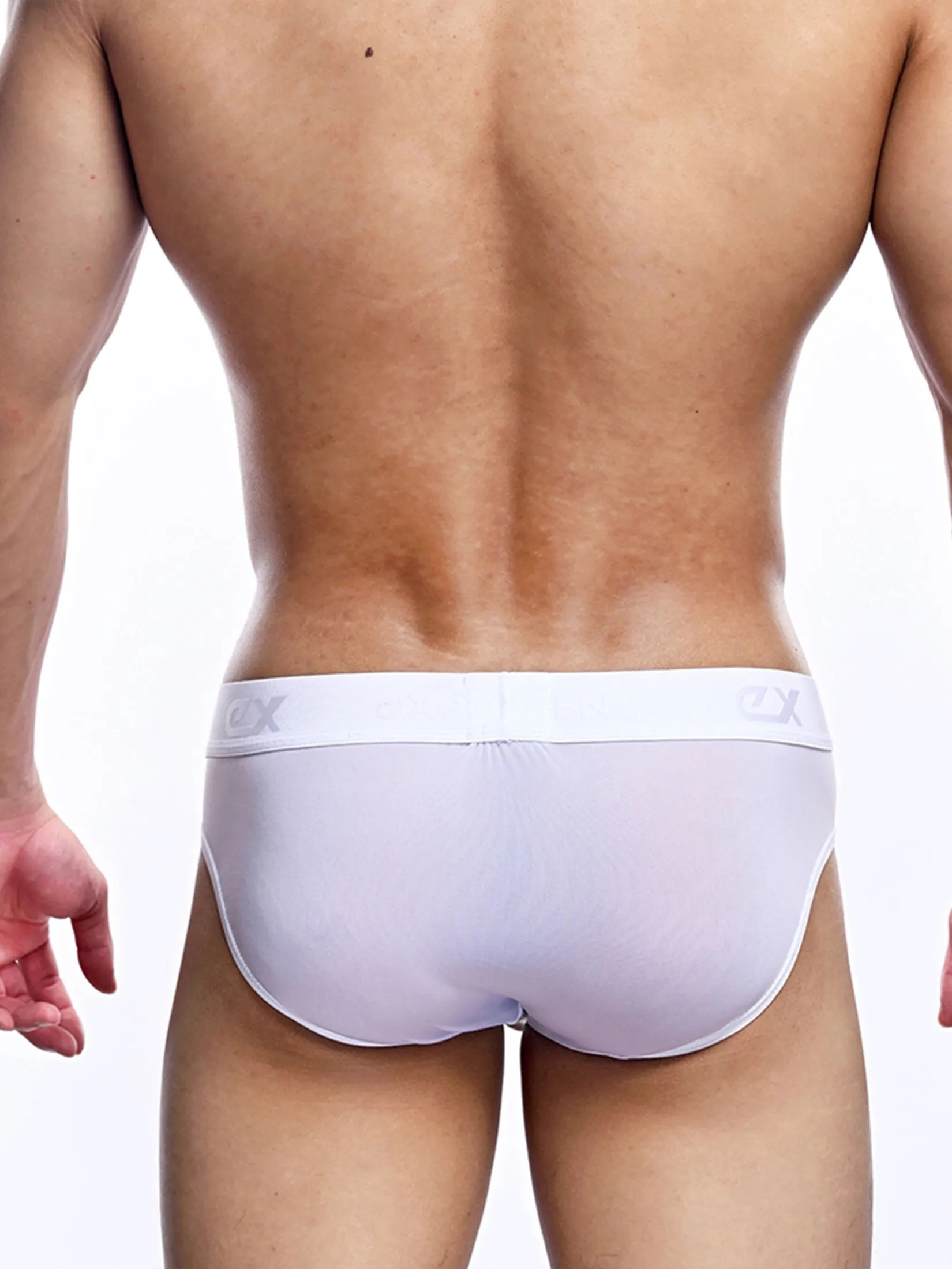 EXPONENT Underwear Elusive Silky - Secret Zone Translucent Brief White