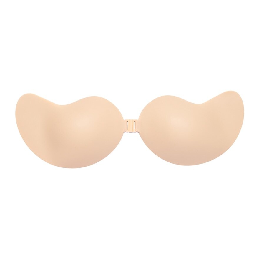 Feyre Adhesive Matte Silicone Mango Shape Bra Doeskin Size A For Cup A - Doeskin