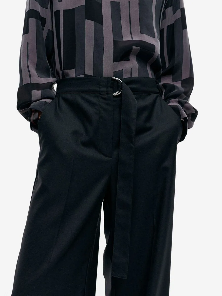 MARIMEKKO BLACK WOMAN PALMETTI SOLID