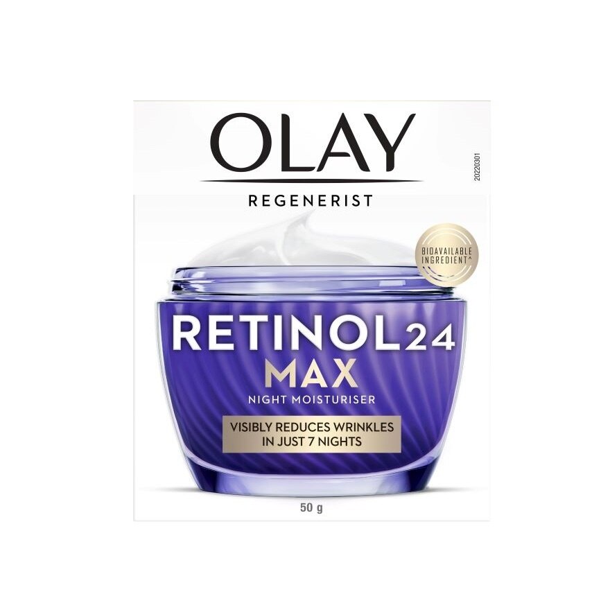 Olay Regenerist Retinol 24 Max Night Moisturiser 50 G.