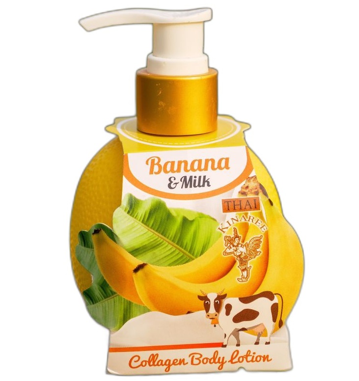 Лосьон для тела с бананом и молочным протеином Thai Kinaree 200 мл