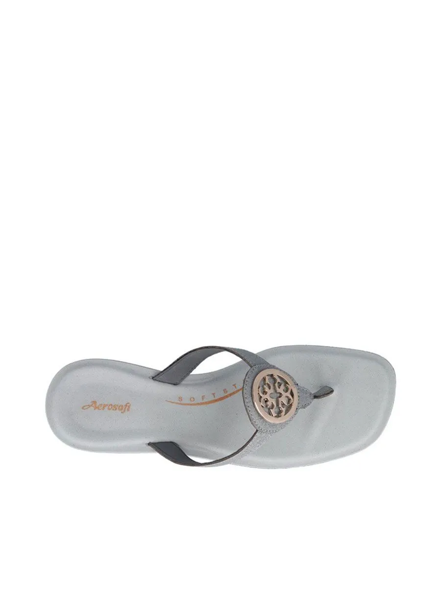 AEROSOFT Flip Flop FW8064 silver