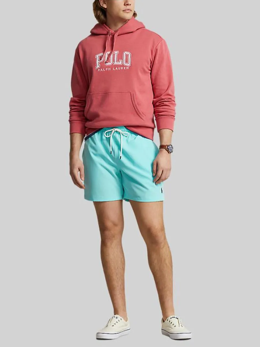 POLO RALPH LAUREN Men Trunks-5.75-Inch Traveler Classic Swim Trunk-Blue