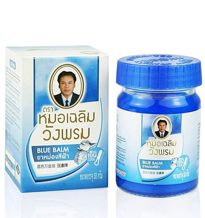 Синий бальзам от варикоза Wang Prom охлаждающий 50 гр