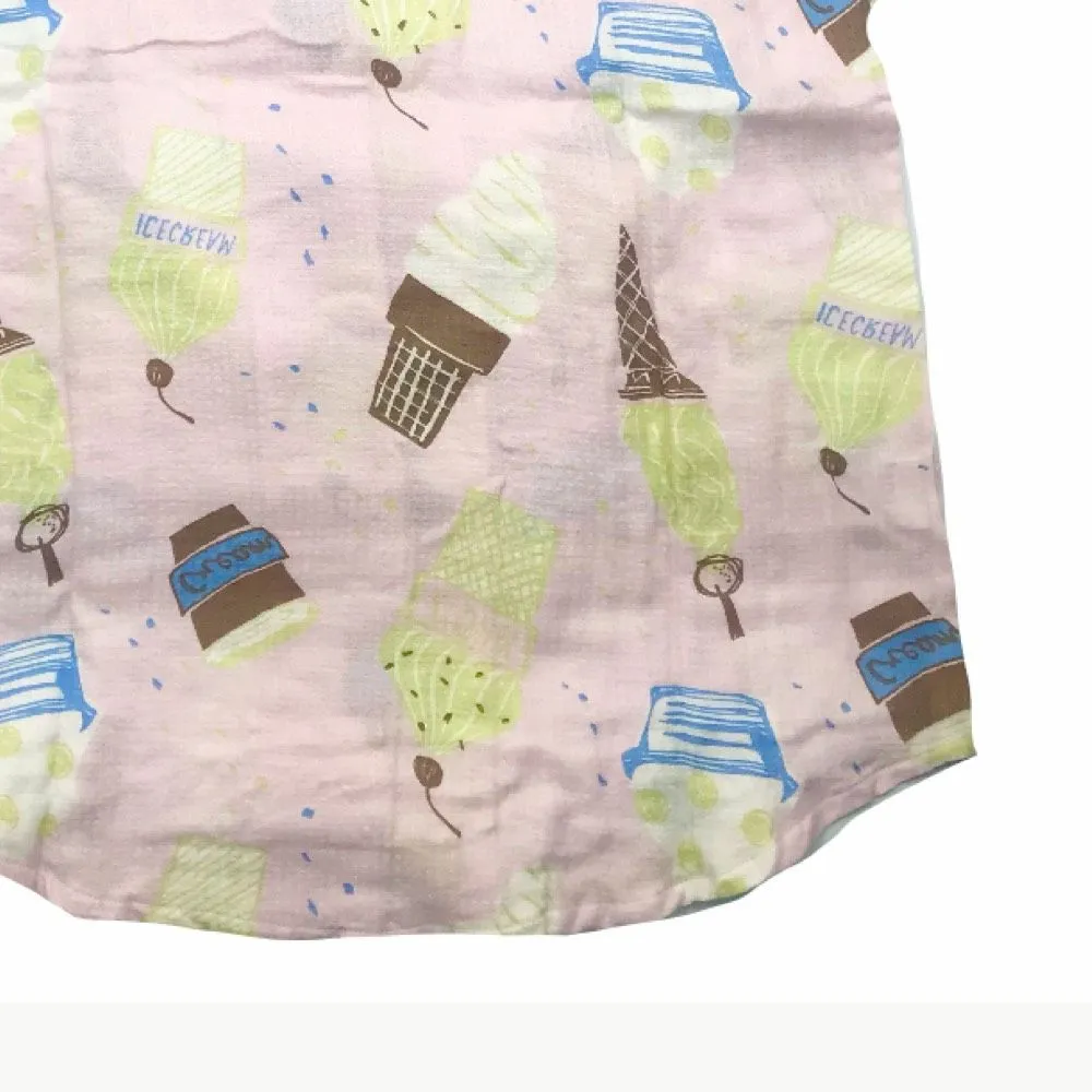 SKINN INTIMATE Pink Rayon-Cotton Pajamas Set (Made in Korea)