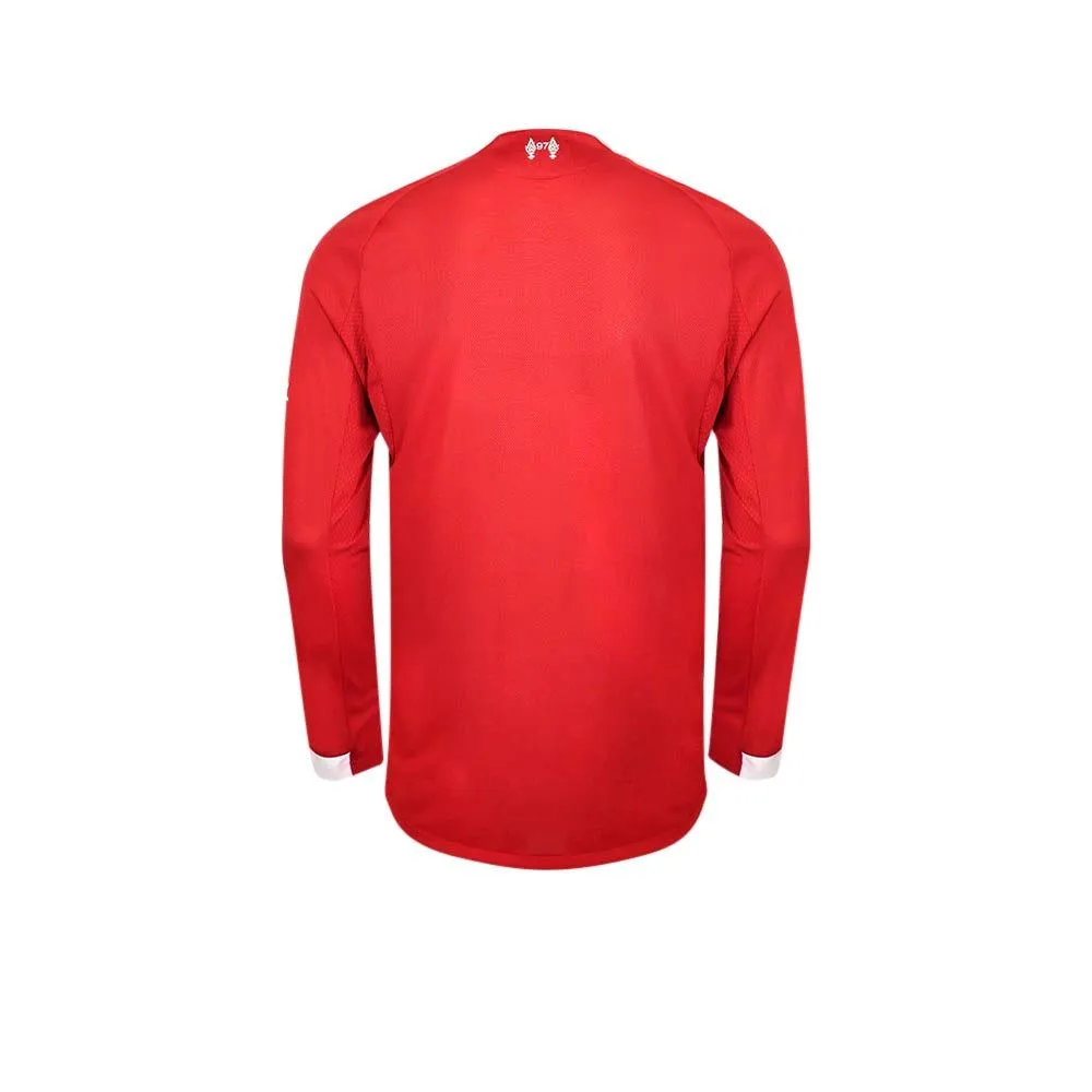 ADIDAS Men Liverpool FC Home Authentic 2025/26 Long Sleeve Jersey Red - AD001AP272ENTH