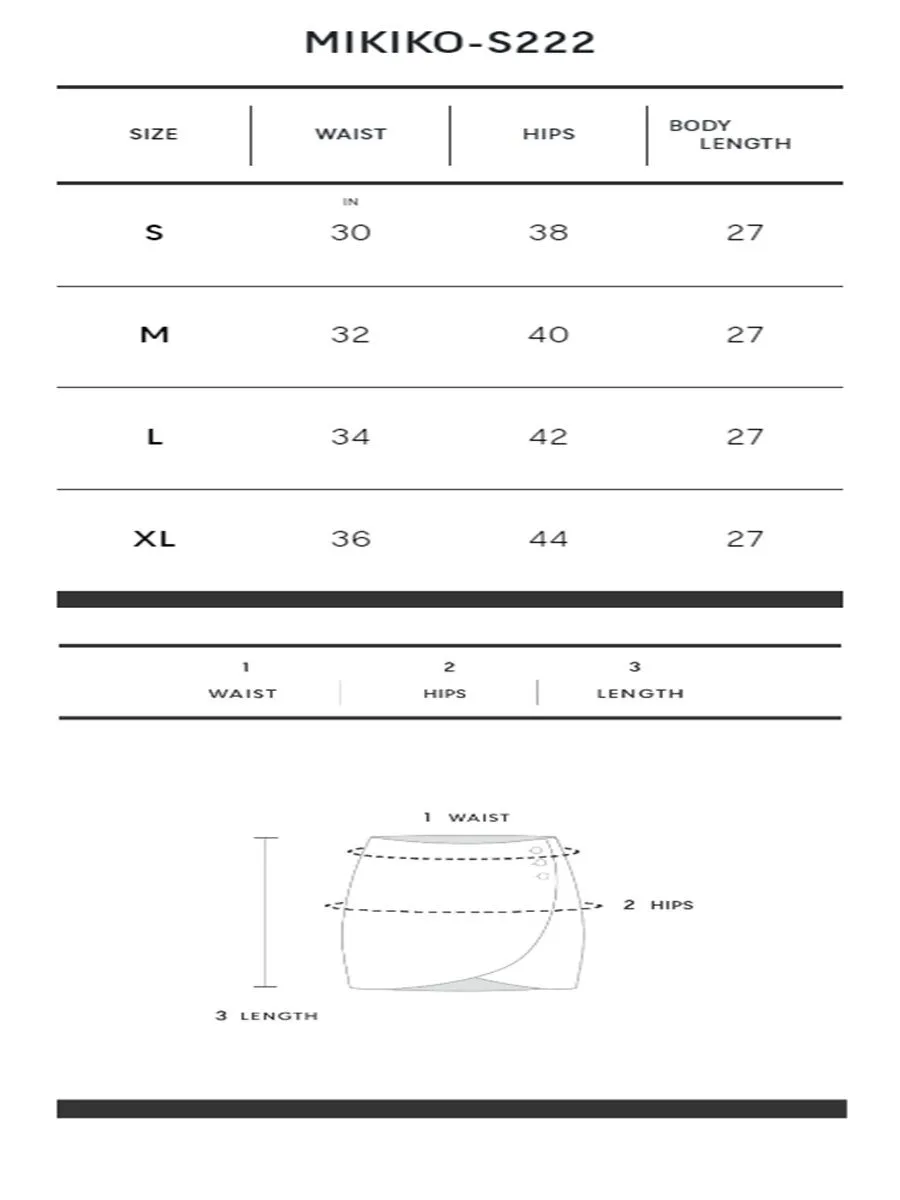 MIKIKO Women  Skirt Fancy Lace Blue