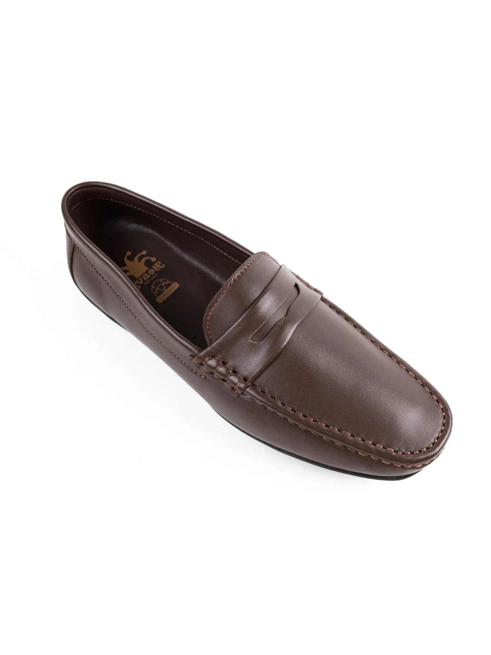 HEAVY Men's Loafer Lamb Skin VC Brown