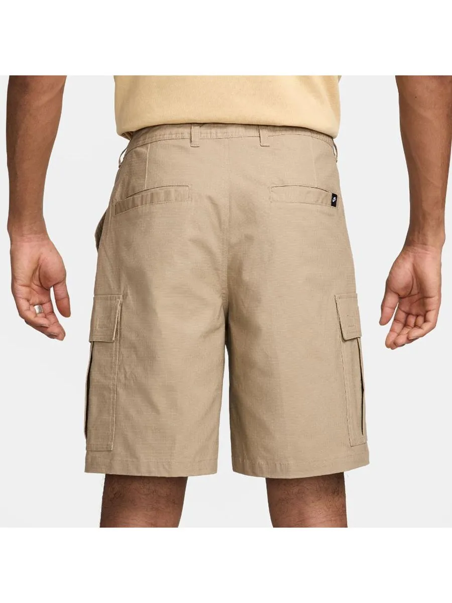 NIKE Men Cargo Shorts Nike Club Woven Khaki
