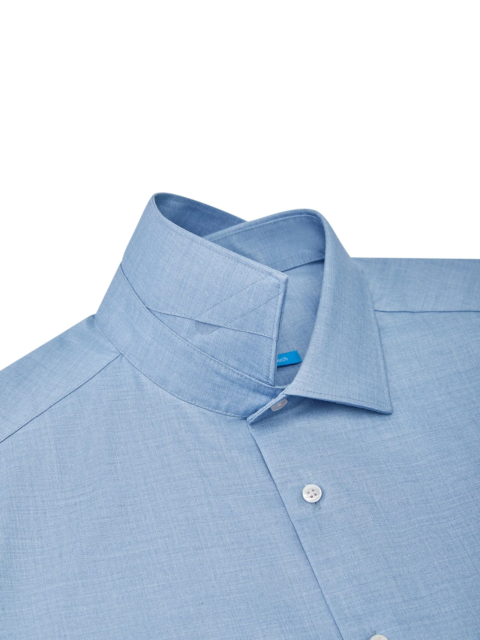 G2000 Men Clothing Non-Iron Silky Touch  Short Sleeve Shirt  Smart Fit - Blue