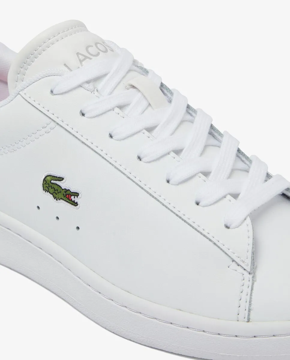 LACOSTE Women’s Carnaby Set Leather Sneakers White