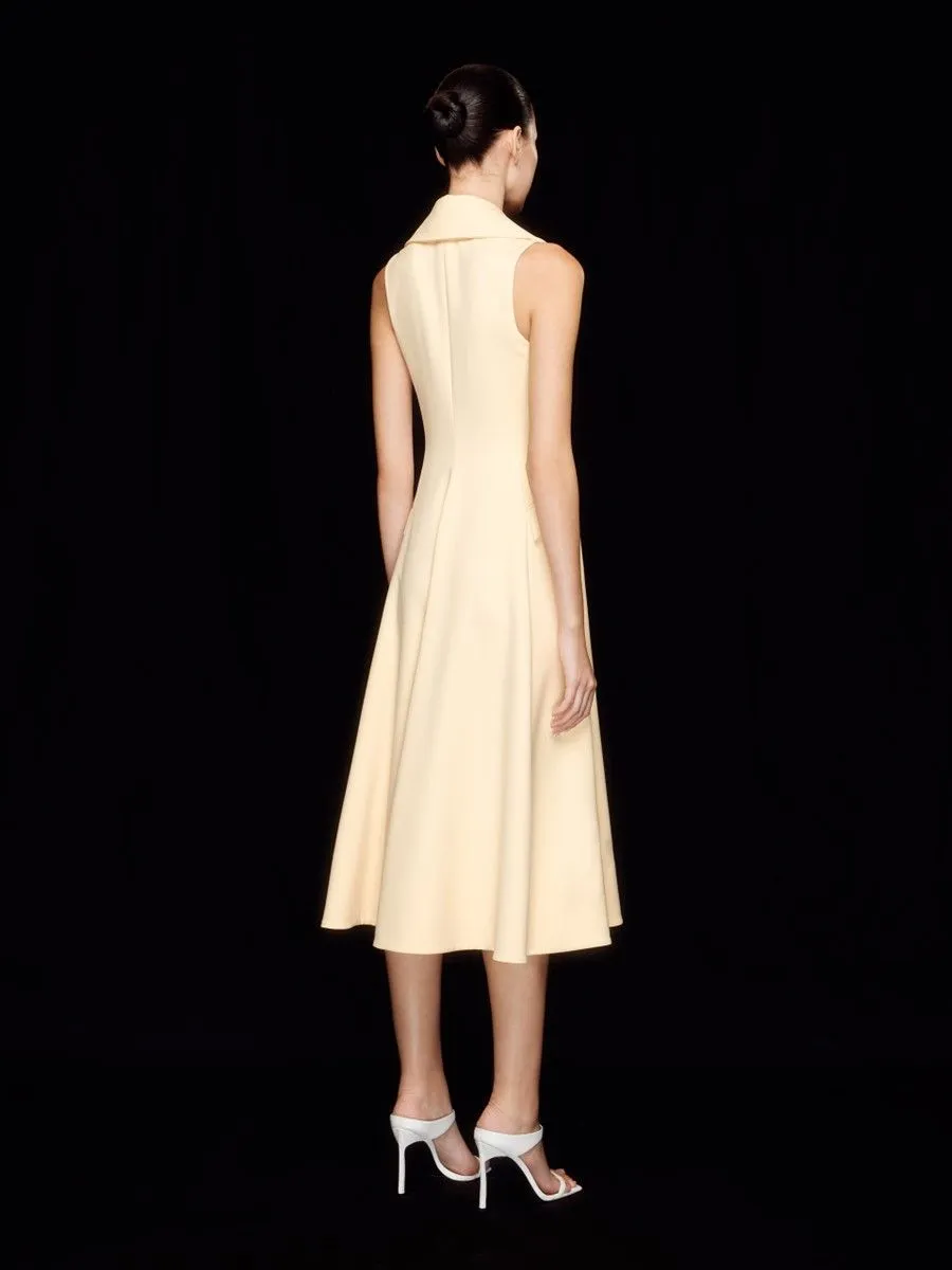 ASAVA (SS24) Danica Women Sleeveless Dress Beige