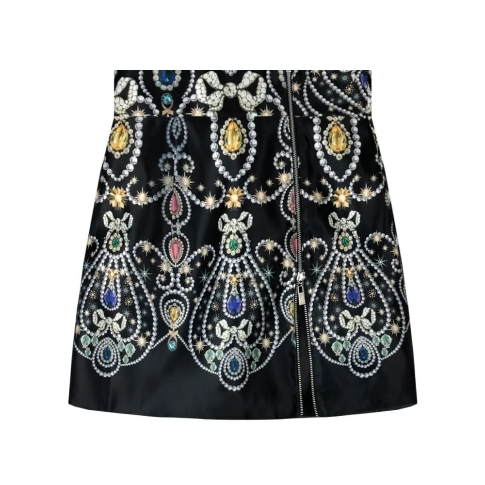 ICONIC Black NOIR DEVINE SKIRT Model ฺBLACKDEVINE5920