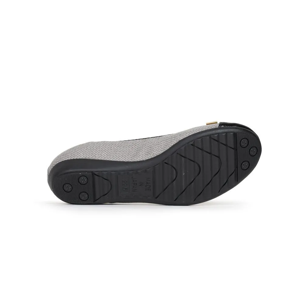 JOLI SNOB Gray Comfort Flat ACT-39082