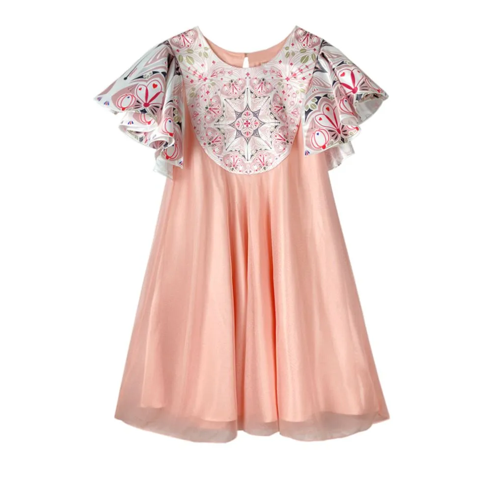 ICONIC PINK FLOW DRESS MODEL FLOW DRESS